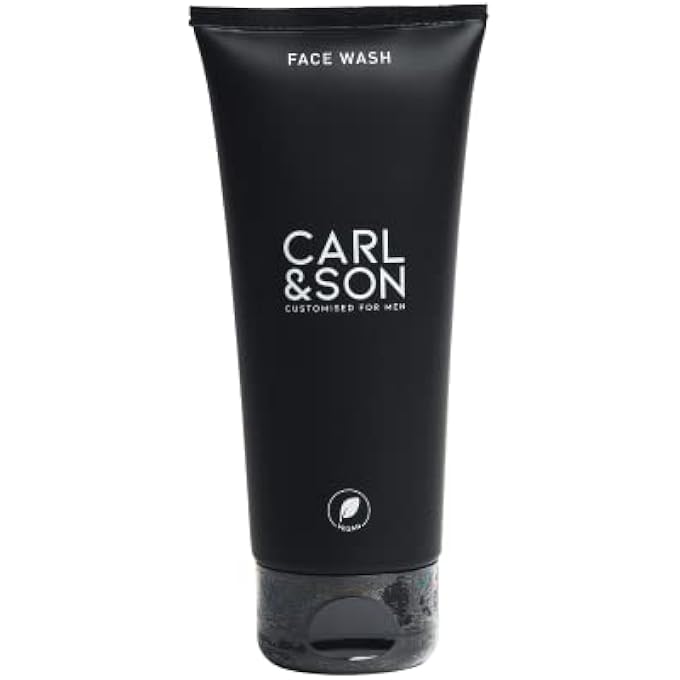 - FACE CARE FACE WASH 100 ML MEN - ANTI-AGEING - VEGAN FACIAL CLEANSING CARE EXFOLIATING CLEANSING FACE WASH